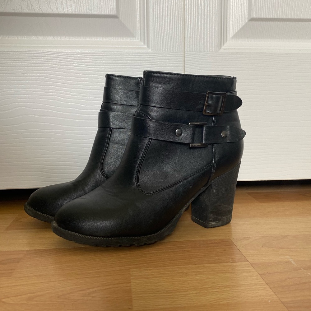 Black booties